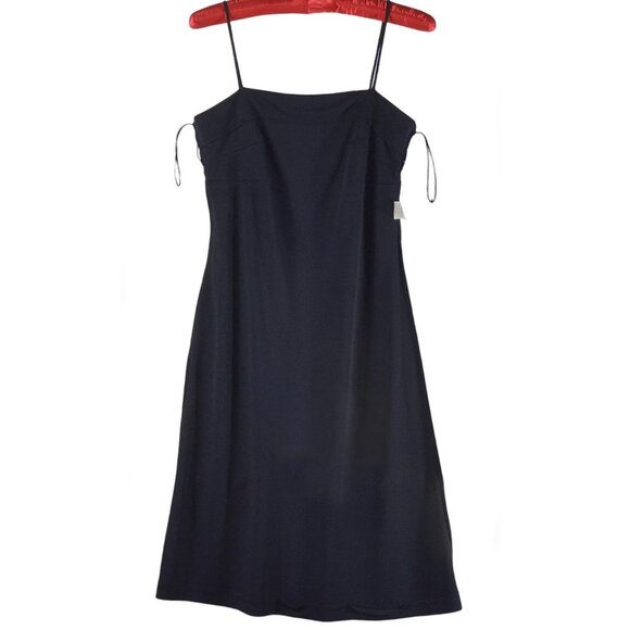 Moschino Cheap And Chick Stretch Black Cocktail Dress Size 6 - Picture 4 of 6